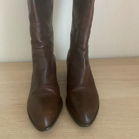 Alexander Wang Brown Calf leather Sigrid Boots size 10 - Picture 8 of 15